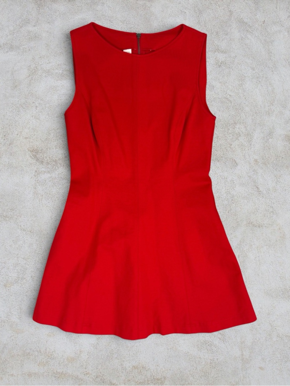 SPANX Perfect Fit & Flare Red Dress S A-Line Mini Pockets Little Red Dress - Picture 3 of 10